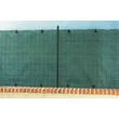 2012326 TOTALTEX gomblyukazott, szőtt árnyékoló háló, 130 g/m2 zöld 2 x 10