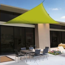 2012352 SUNNET KIT POLYESTER ? napvitorla  165 g/m2,3 x 1,5 m kötél zöld 3,6 x 3