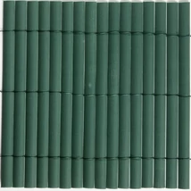 2012189 PLASTICANE félovális profilú műanyag nád zöld 2 x 3 m