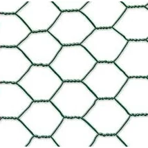 172639 GALVANEX PLAST 13 drótháló, műanyag bevonattal 13 x 0,7/0,9  zöld 0,5 x 2