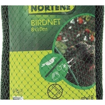 120018 BIRDNET HDPE extrudált madárháló, rombusz szemes fekete 8x10m