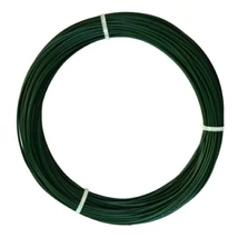 172593 PLAST WIRE műanyag bevonatos galvanizált dróthuzal   zöld 1,1/1,6 mm x 10