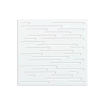 2019485 NAUTIC dekoratív PP panel fehér 1 x 1 m