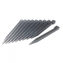 2019516 ETIK FIX leszúró Etik Bordura rögzítéséhez szürke 2 x 2 x 27 cm