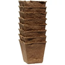 2020759 GROWING POTS tőzegcserép   12 darab/csomag természetes 8 x 8 cm