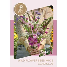Vh09609 Vadvirág magkeverék + Gladiolus Pink Purple Mixed 10db/cs