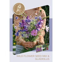 Vh09611 Vadvirág magkeverék + Gladiolus Purple Party 10db/cs