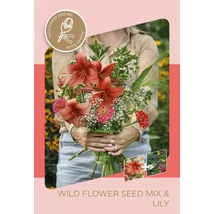 Vh09614 Vadvirág magkeverék + Liliom Asiatic Red 2db/cs