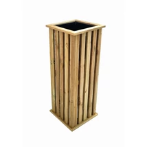 2022655 TALIA PLANTER fa virágláda természetes 32,5 x 32,5 x 65 cm