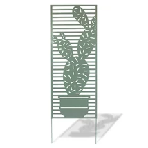 2018790 DECO PANEL CACTUS fém panel, dekoratív kaktusz mintázattal  kaktusz mint