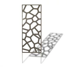 2018792 DECO PANEL STONE fém panel, dekoratív kő mintázattal  kő mintázat fekete