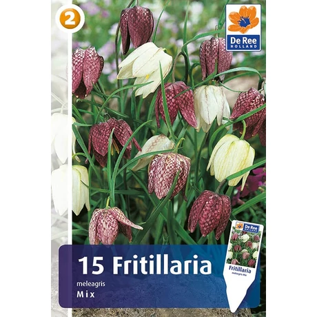 Vh 16410  Fritillaria Meleagris Mix 15db/cs 5/+