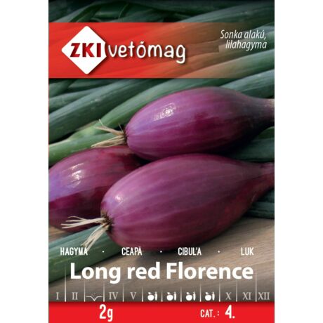 Z Hagyma Long red Florence 2g