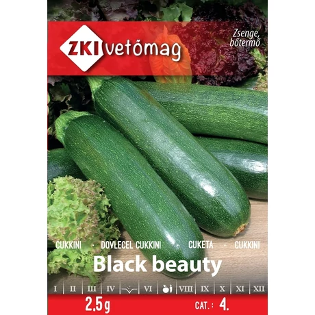 Z Cukkini Black Beauty 2,5g