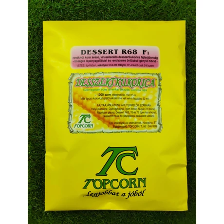 Kukorica zacskós Dessert R68 1000sz/cs
