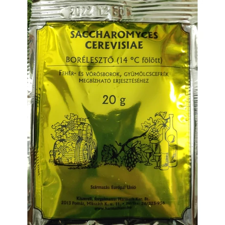 Uvaferm Saccharomices cerevisiae 20g