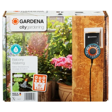 G01407-20 city gardening Önműködő erkélyláda öntözés