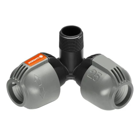 G02783-20 SP sarokelem 25 mm x 3/4" külső menettel