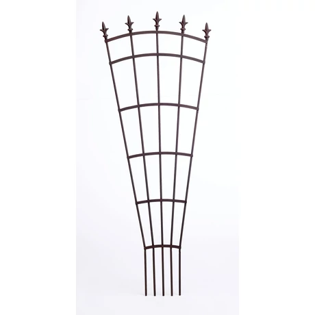 170285 ROYAL TRELLIS fém növényfuttató  leszúrható, falra szerelhető barna panel