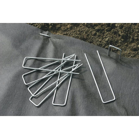 140503 FIXSOL galvanizált fém leszúró cölöp galvanizált 17 x 3,5 cm