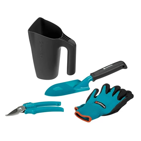 G08966-30 Kéziszerszám készlet locsolókannával