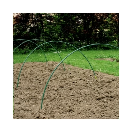 140301 ARC PVC rugalmas fóliasátor rúd  O 12 mm zöld 3 m