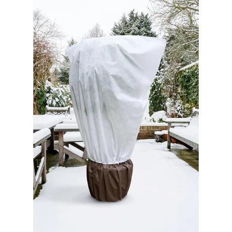 2011556 MAXIFLEECE átteleltető növénytakaró fehér-barna O 1 x 2 m