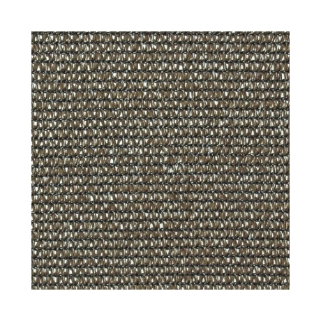 2012327 TOTALTEX gomblyukazott, szőtt árnyékoló háló, 130 g/m2 barna 2 x 10