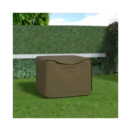 2013609 COVERTOP mérsékelten vízálló bútortakaró szövet   fotel taupe 95 x 95 x 