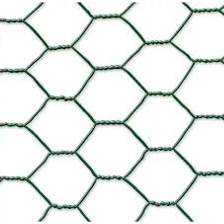 172639 GALVANEX PLAST 13 drótháló, műanyag bevonattal 13 x 0,7/0,9  zöld 0,5 x 2