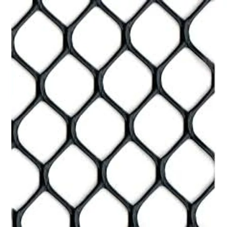 2004165 POULTRYMESH (B-92 5311) műanyag baromfirács 20 x 20  fekete 0,9 x 25 m