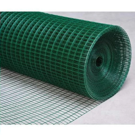 172518 FENSANET PLAST 06 ponthegesztett drótháló, műa. zöld 0,5 x 5 m