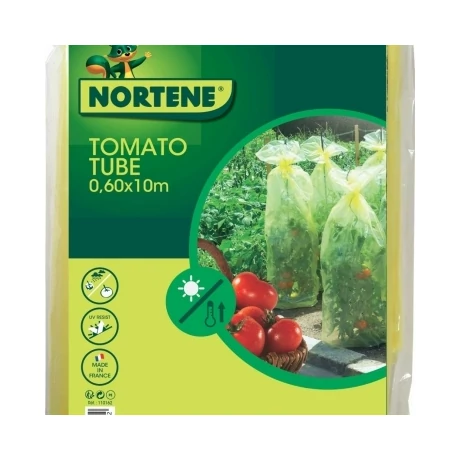110162 TOMATOTUBE 50 µm LDPE perforált takarófólia O 38 cm sárga 0,6 x 10