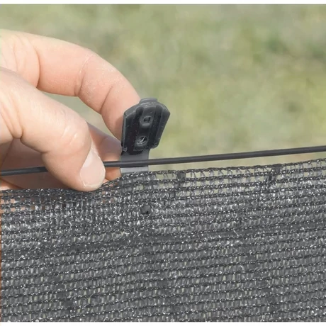 2011896 FIXATEX szögletes rögzítő kapocs szőtt árnyékoló hálóhoz  20 darab / cso