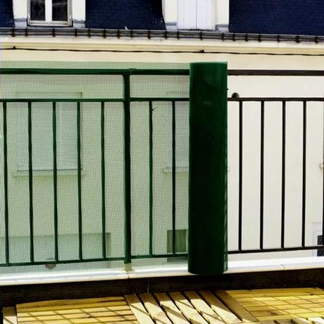 2017226 CUADRANET műanyag kertirács (K-100/20) 20 x 20  zöld 1 x 25 m