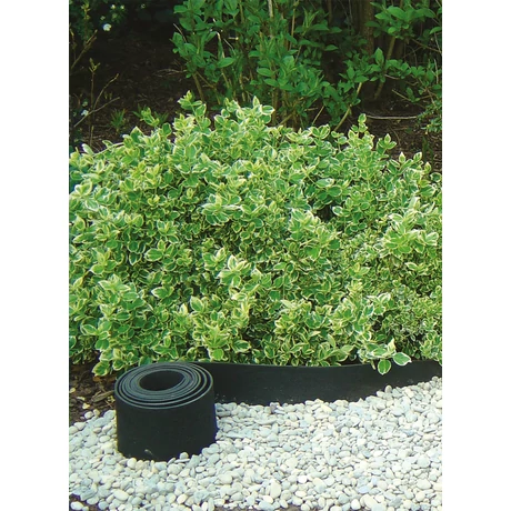 170027 SELFIX BORDURA  gumi ágyásszegély  újrahasznosított fekete 13 cm x 5 m