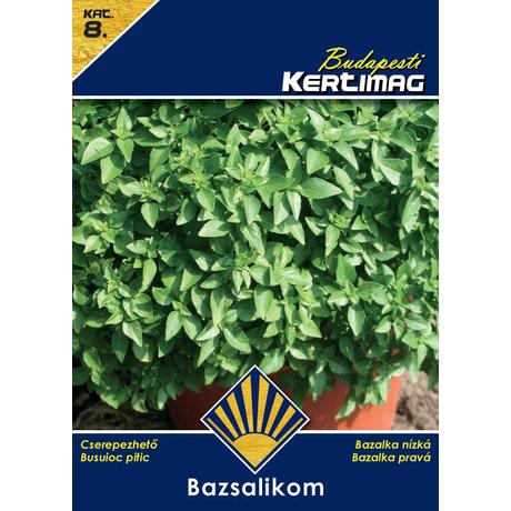 B Fűszernövény Bazsalikom Törpe cserepezhető 1g Prémium