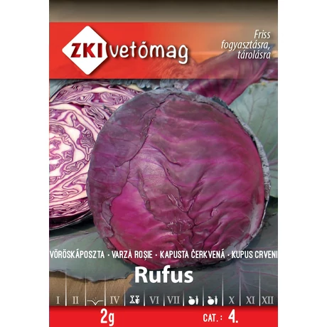 Z Vöröskáposzta Rufus 2g