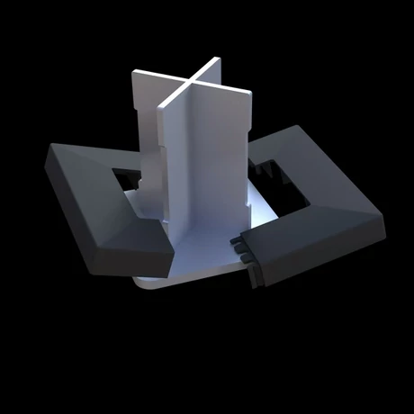 2013613 TAP BASFIX PP talptakaró elem  2 pár/csomag szürke 12,5 x 12,5 x 2 cm