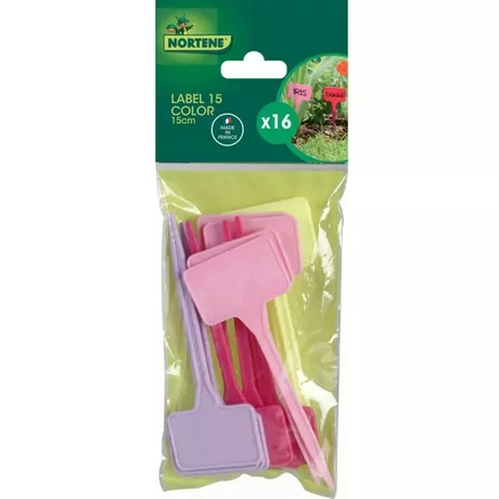 2017754 LABEL 15 COLOR színes jelölőtábla színes 15 cm