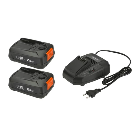 G14907-20 Akkumulátor készlet P4A 2 x 18V/45 + AL 1830 CV