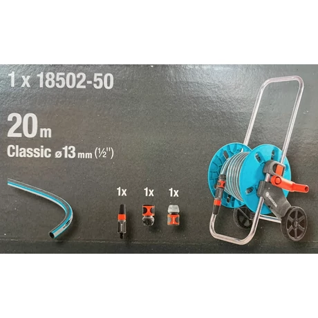 G18502-50 CleverRoll S tömlőskocsi készlet, szereletlen