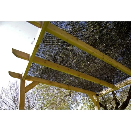 174042 SUN-NET 70% szőtt árnyékoló háló   fekete 3 x 4 m