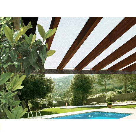 174043 SUN-NET 70% szőtt árnyékoló háló   fehér 3 x 4 m