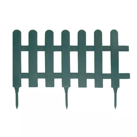 2017011 FARM BORDER klasszikus műanyag ágyásszegély  4 db / csomag zöld border: 