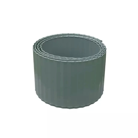 2017800 STEELY BORDURA galvanizált acél ágyásszegély  hullámos zöld 14 cm x 6 m
