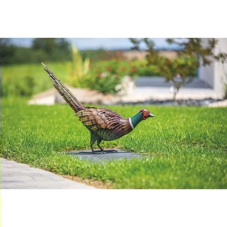 2017864 FEESY fém fácánkakas   színes 54 x 15 x h.46 cm