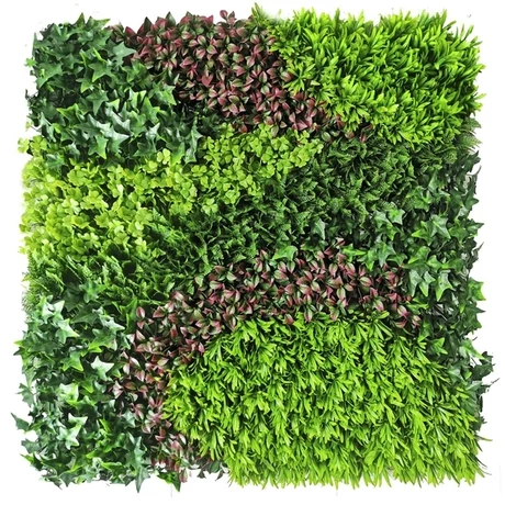 2019015 VERTICAL COSTA zöldfal vegyes levelekkel  25x25 cm x 16 db sokszínű 1 x 