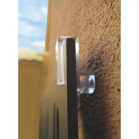 2019491 WALLFIX fali rögzítő   4 db / csomag áttetsző 4,2 x 1,7 x 2,3 cm