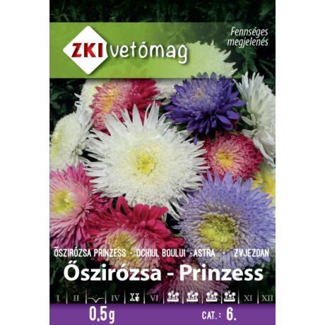 Z Virágmag Őszirózsa Prinzess színkeverék 0,5g